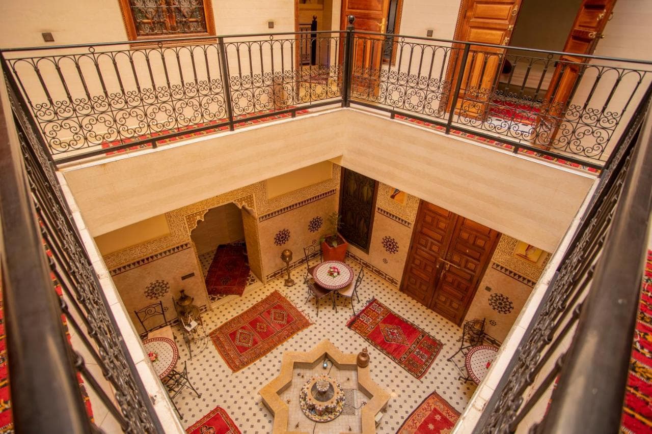 Traditional riad in Marrakech