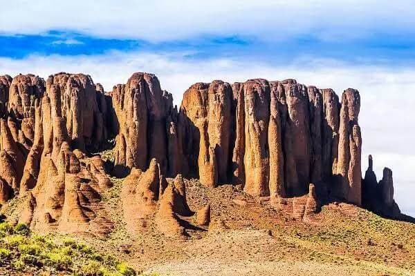 Volcanic peaks of Morocco’s Saghro Mountains