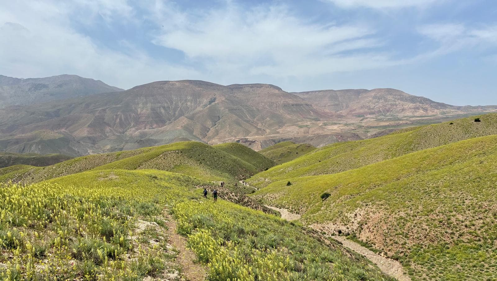 A dirt road through the Atlas region